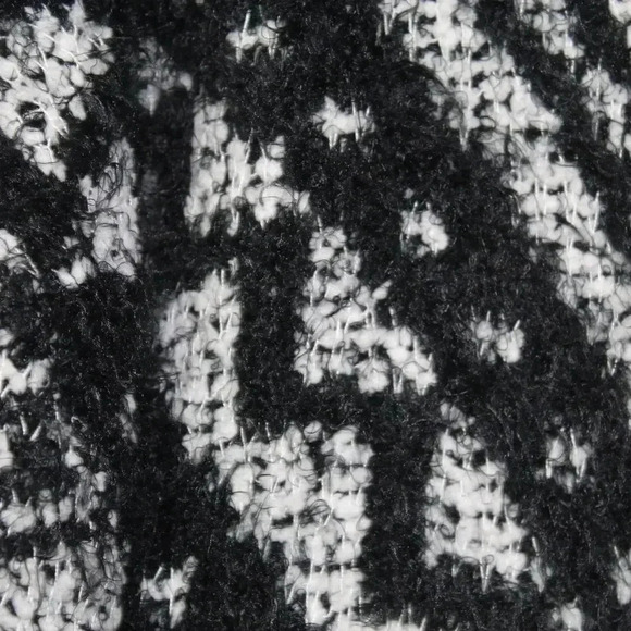 Ecote southwestern open front fuzzy oversized cardigan sweater - Picture 4 of 11